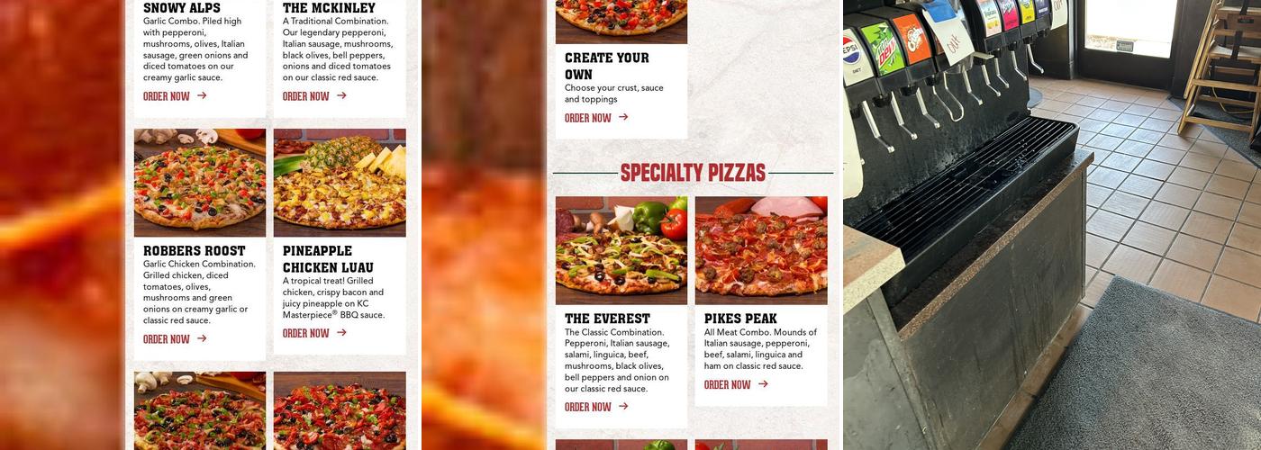 Mountain Mike's Pizza Menu