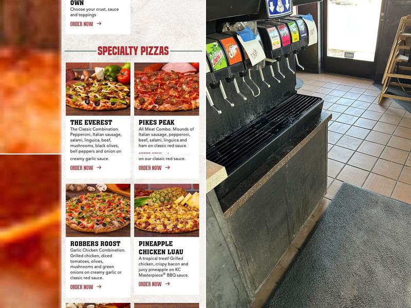 Mountain Mike's Pizza Menu