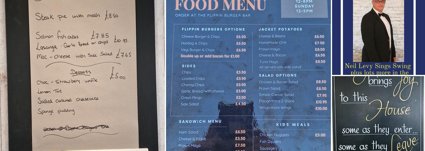 The Fisherman Joy Menu