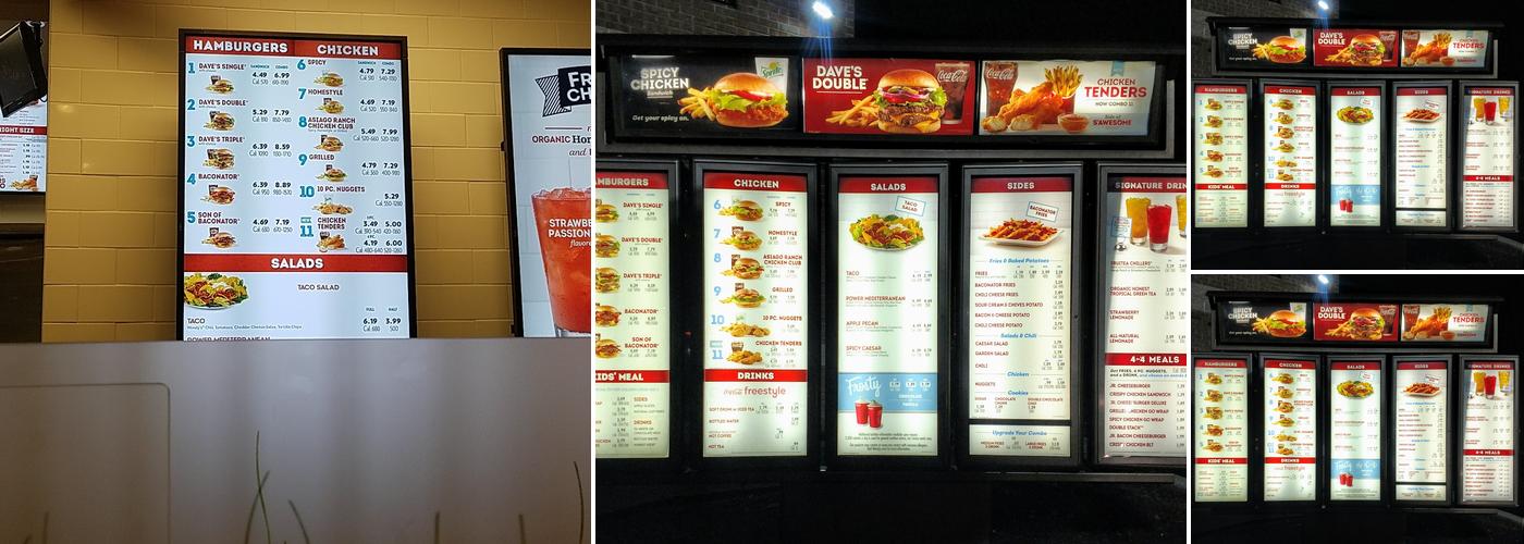 Wendy's Menu