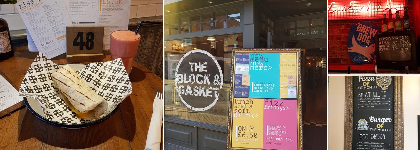 Block & Gasket Burgess Hill Menu