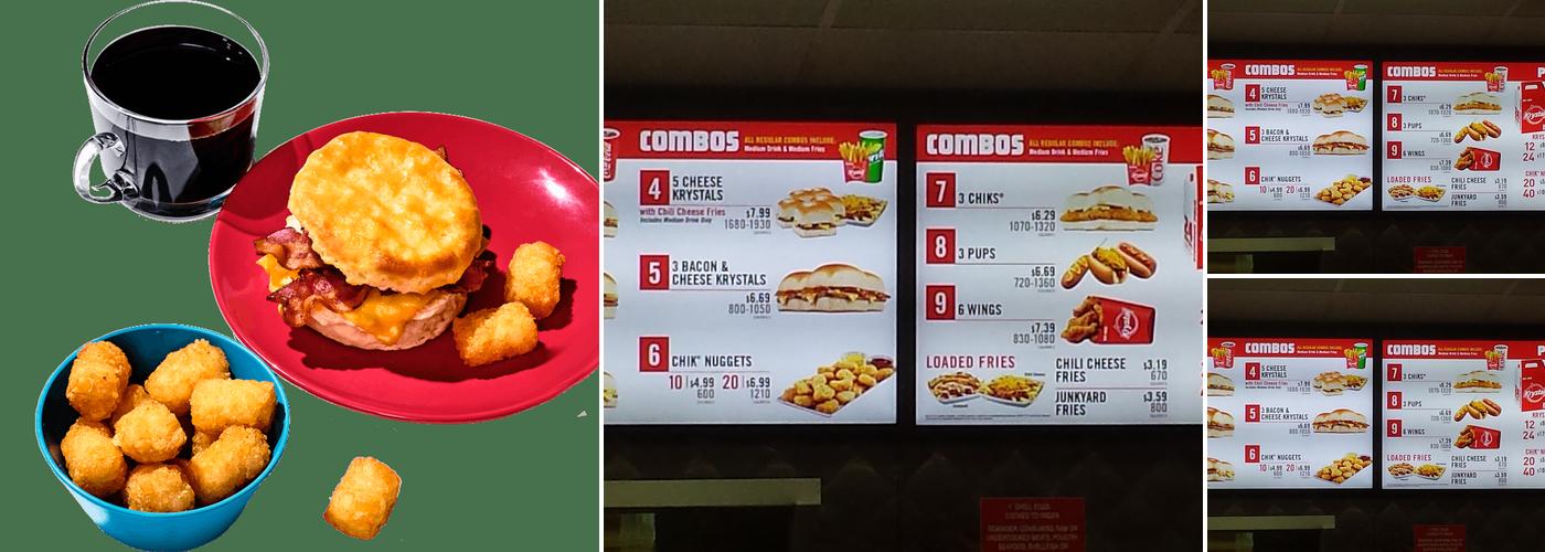 Krystal Menu
