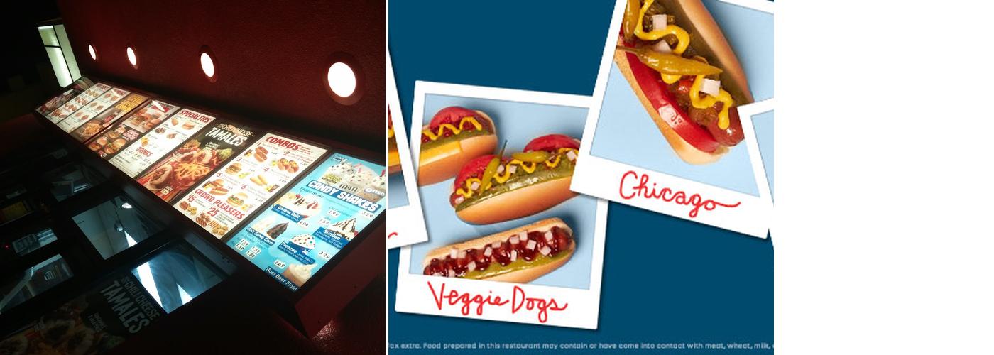 Wienerschnitzel Menu