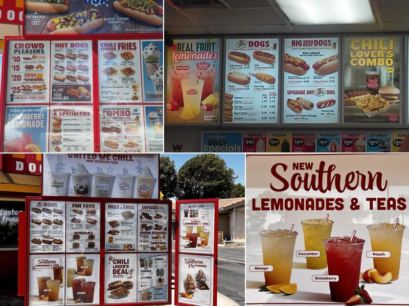 Wienerschnitzel Menu