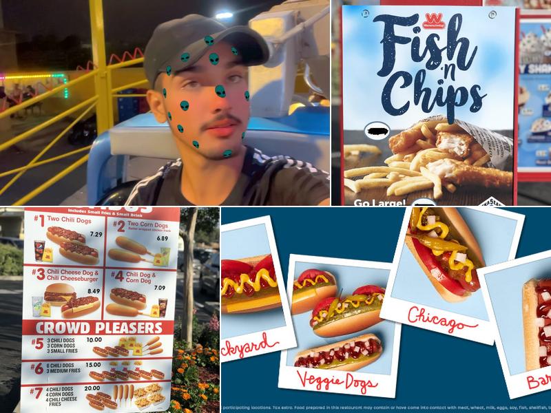 Wienerschnitzel Menu