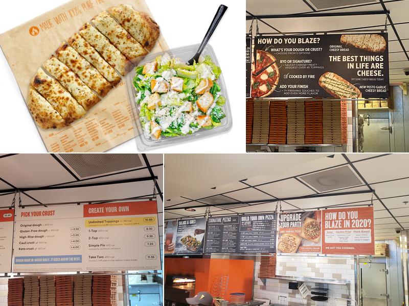 Blaze Pizza Menu