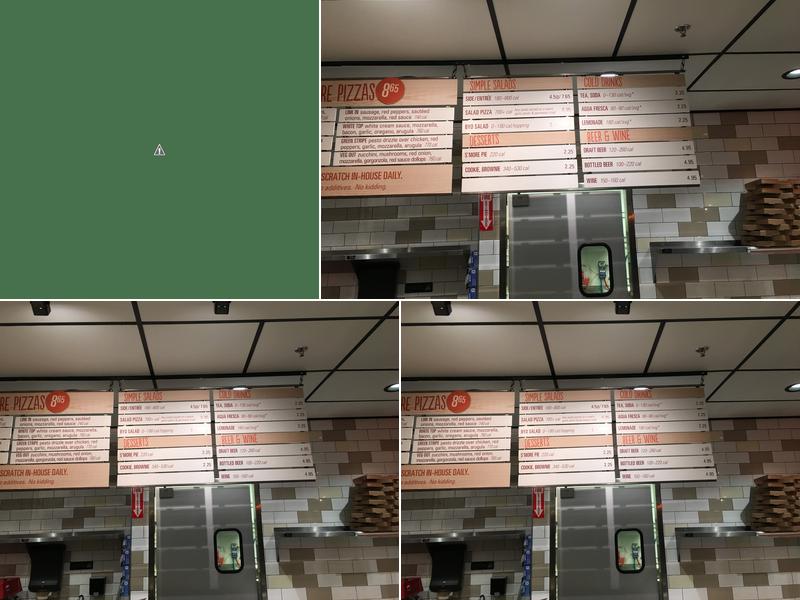 Blaze Pizza Menu