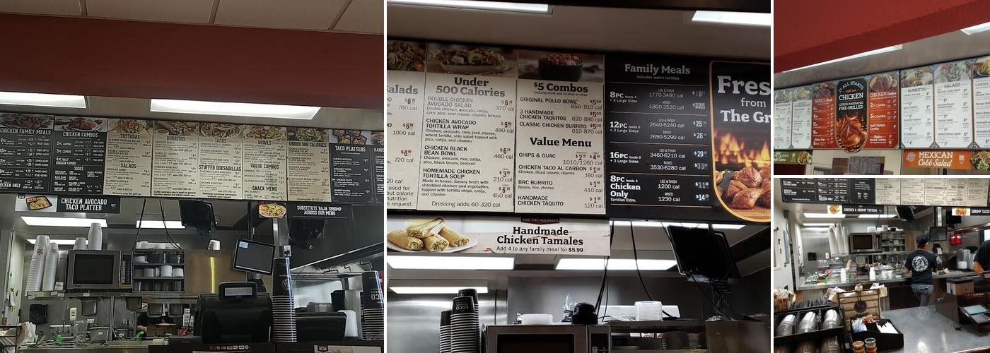 El Pollo Loco Menu