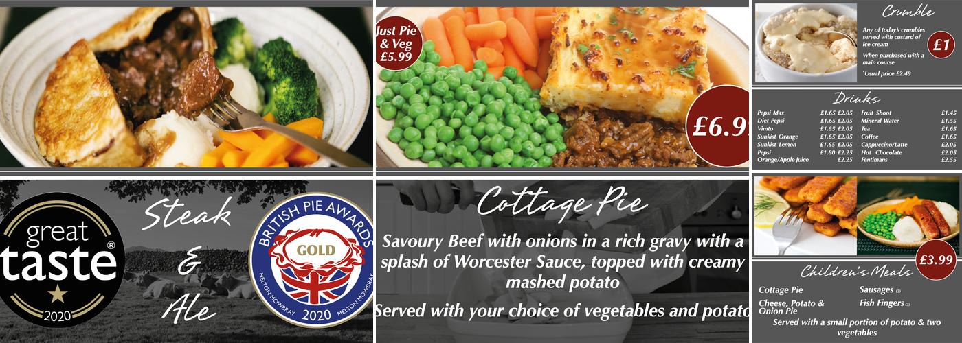 Harper’s British Classics Menu