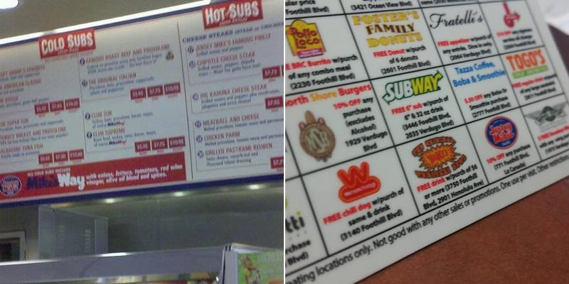 Jersey Mike's Subs Menu