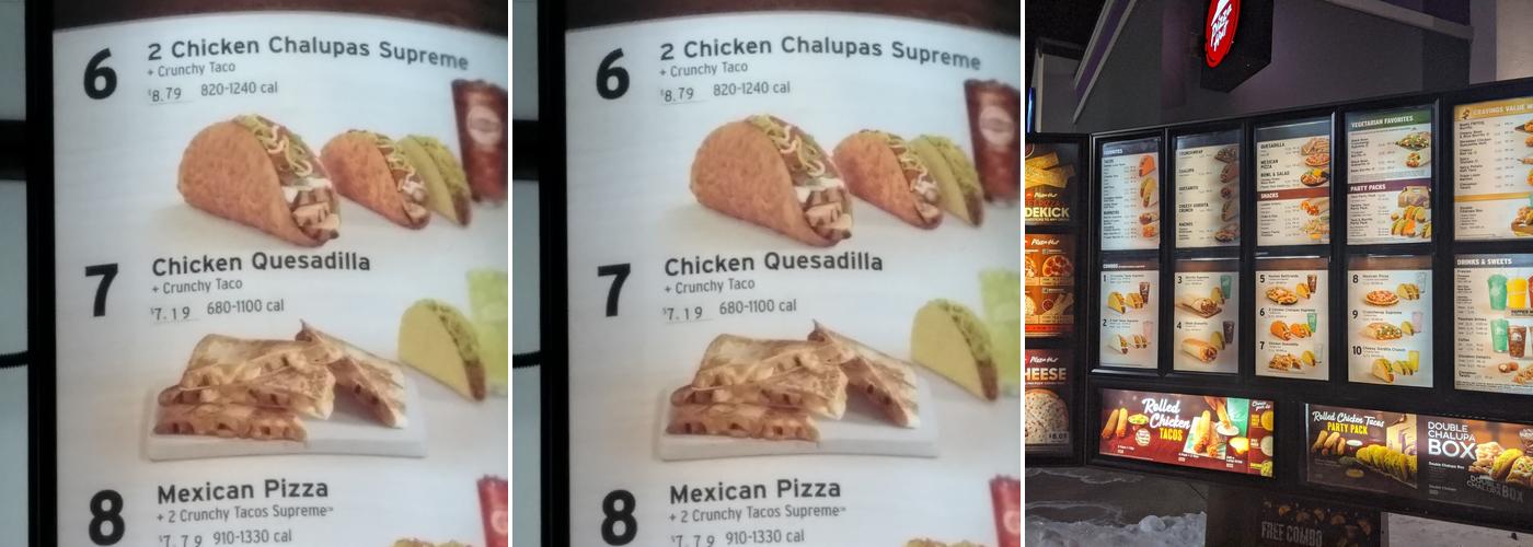 Taco Bell Menu