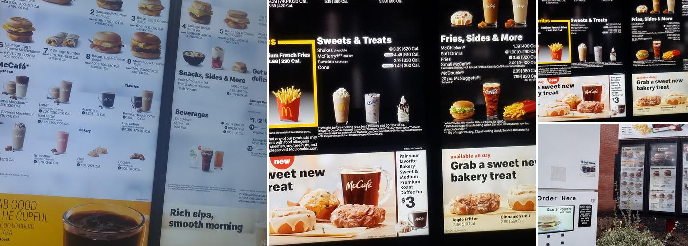 McDonald's Menu
