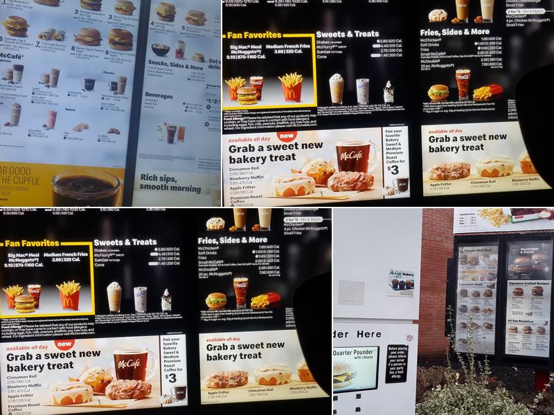 McDonald's Menu