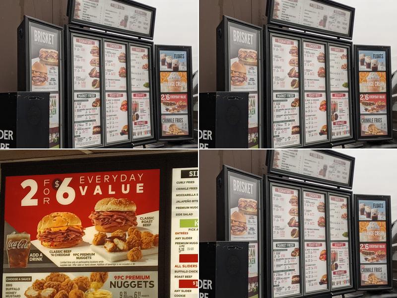 Arby's Menu