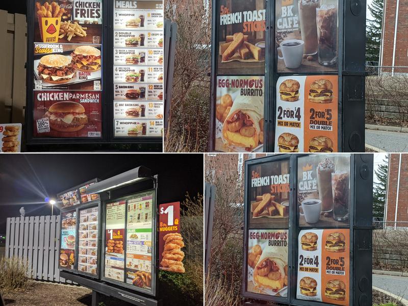 Burger King Menu