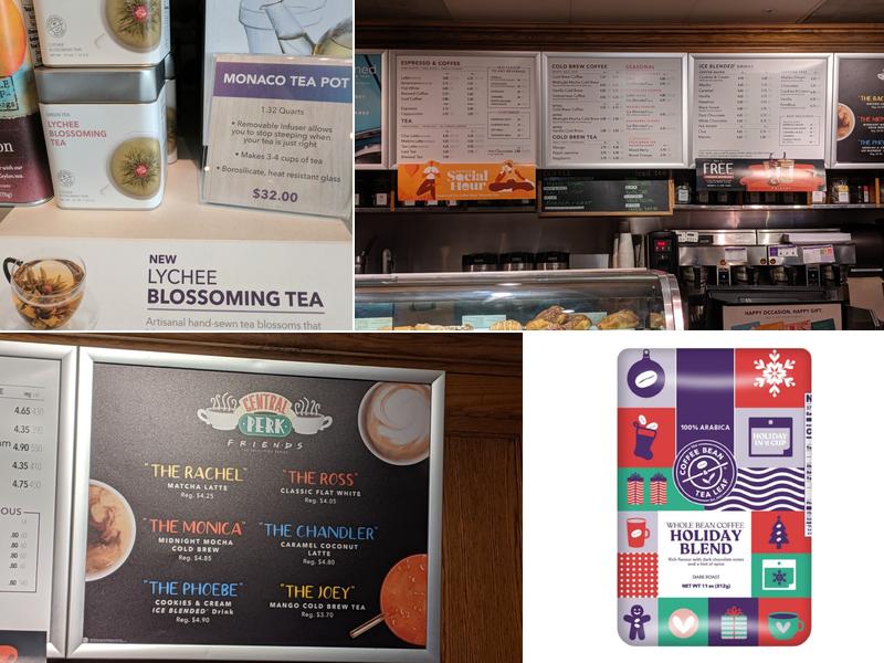 The Coffee Bean & Tea Leaf Menu