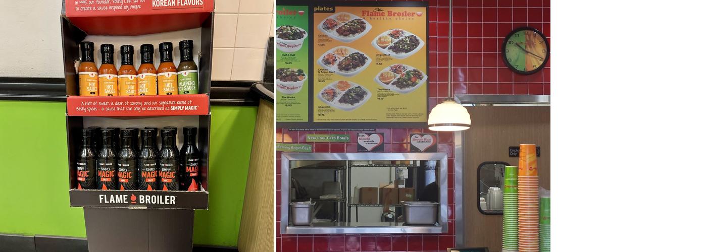 The Flame Broiler - Maple Menu
