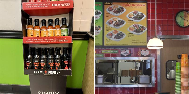 The Flame Broiler - Maple Menu