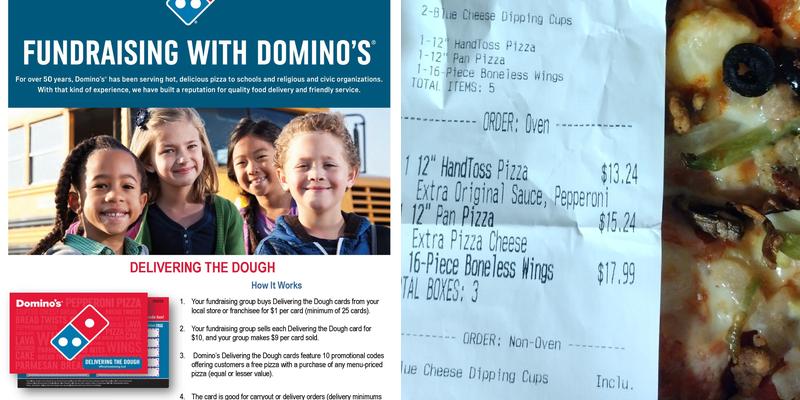 Domino's Pizza Menu