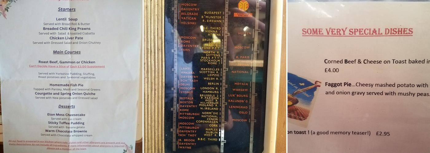 The Larder - Atherstone Ltd Menu