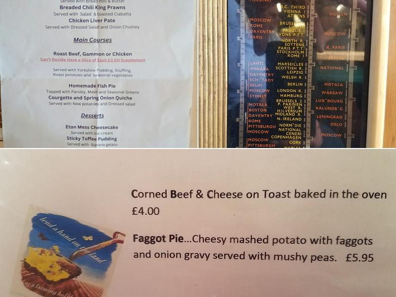 The Larder - Atherstone Ltd Menu