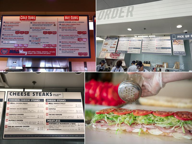 Jersey Mike's Subs Menu