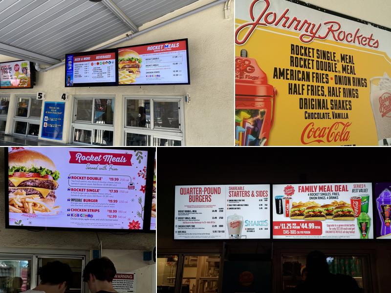 Johnny Rockets Menu