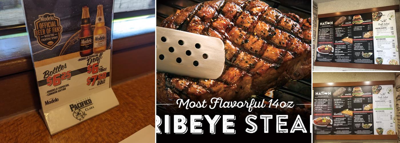 Sizzler Menu