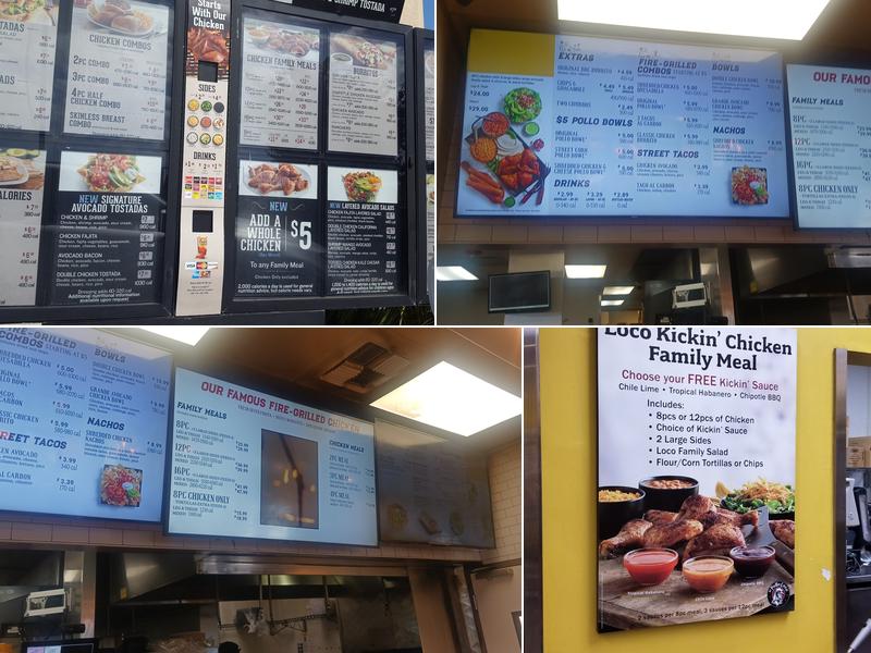 El Pollo Loco Menu