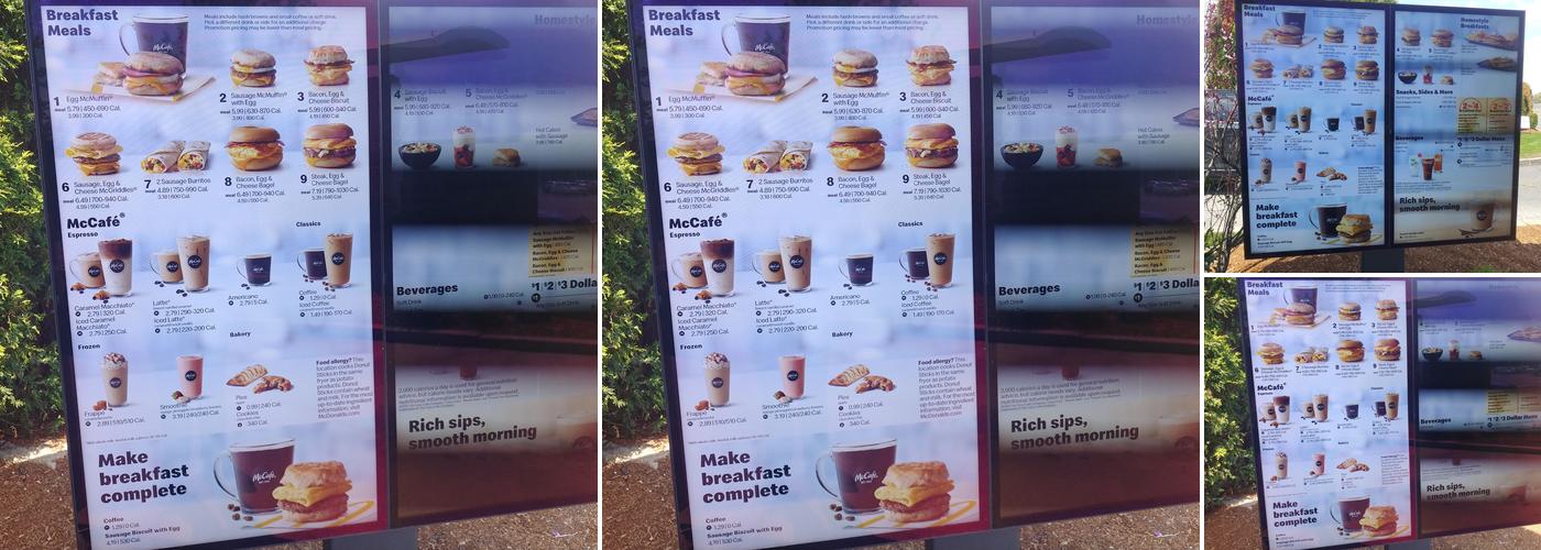 McDonald's Menu