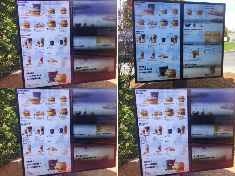 McDonald's Menu