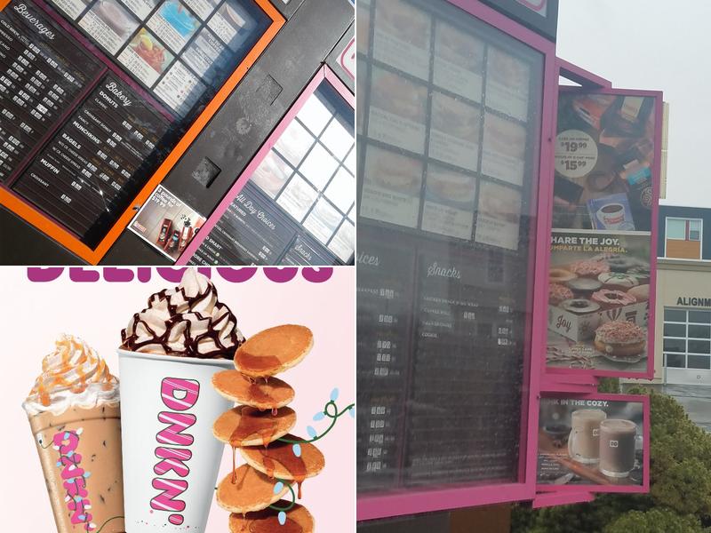 Dunkin' Menu
