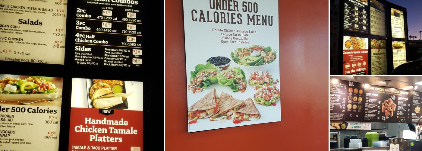 El Pollo Loco Menu