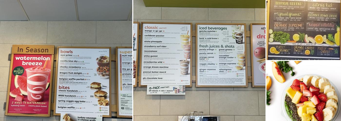 Jamba Menu