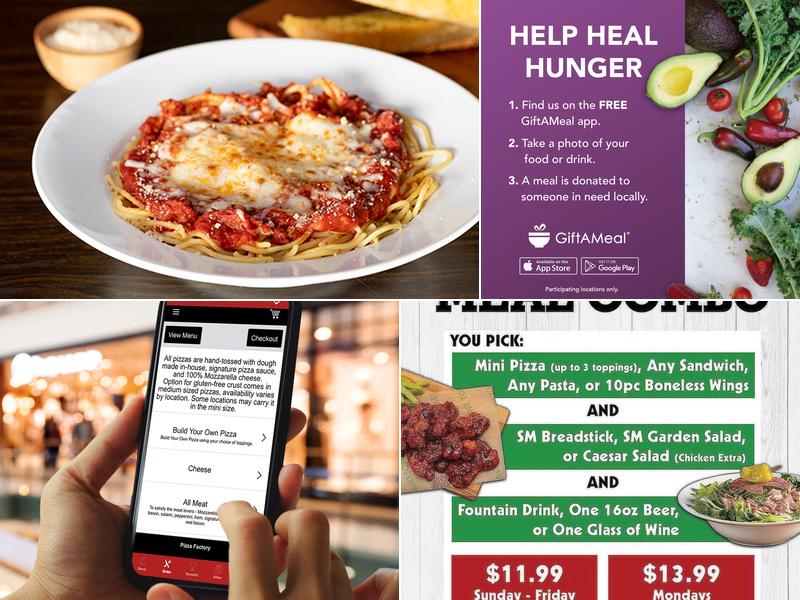 Pizza Factory Menu
