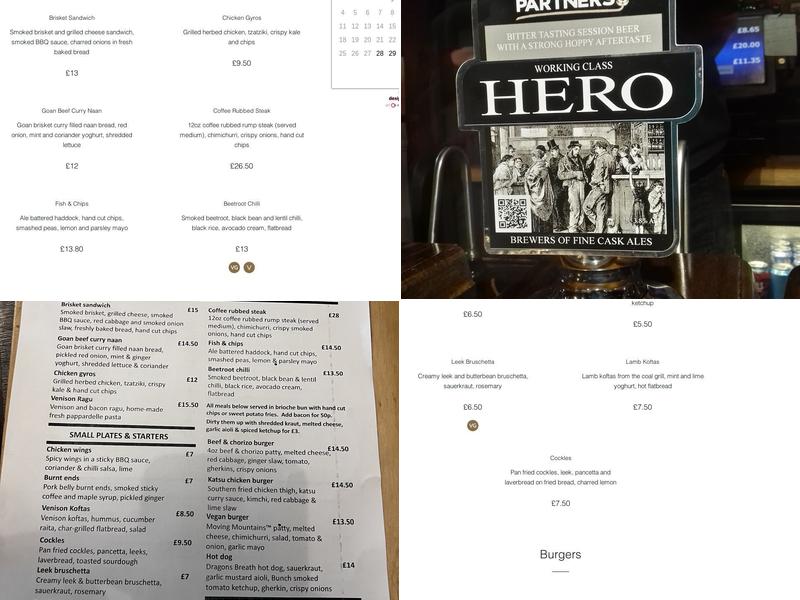 Bunch Of Grapes Menu