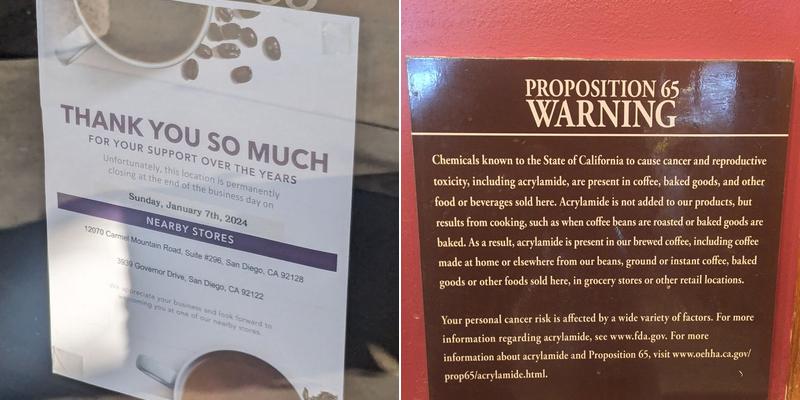 The Coffee Bean & Tea Leaf Menu