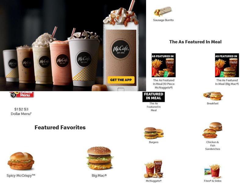 McDonald's Menu
