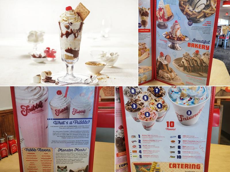 Friendly's Menu