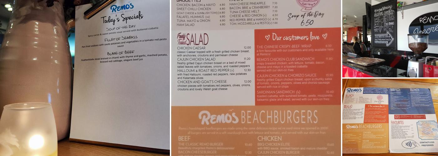 Remo's Menu