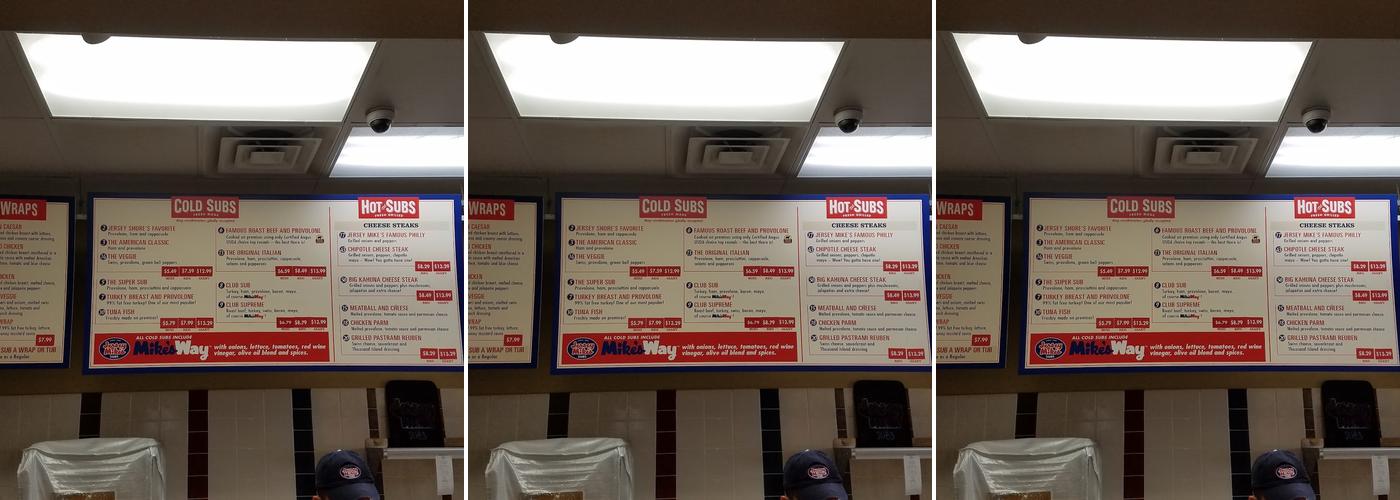 Jersey Mike's Subs Menu