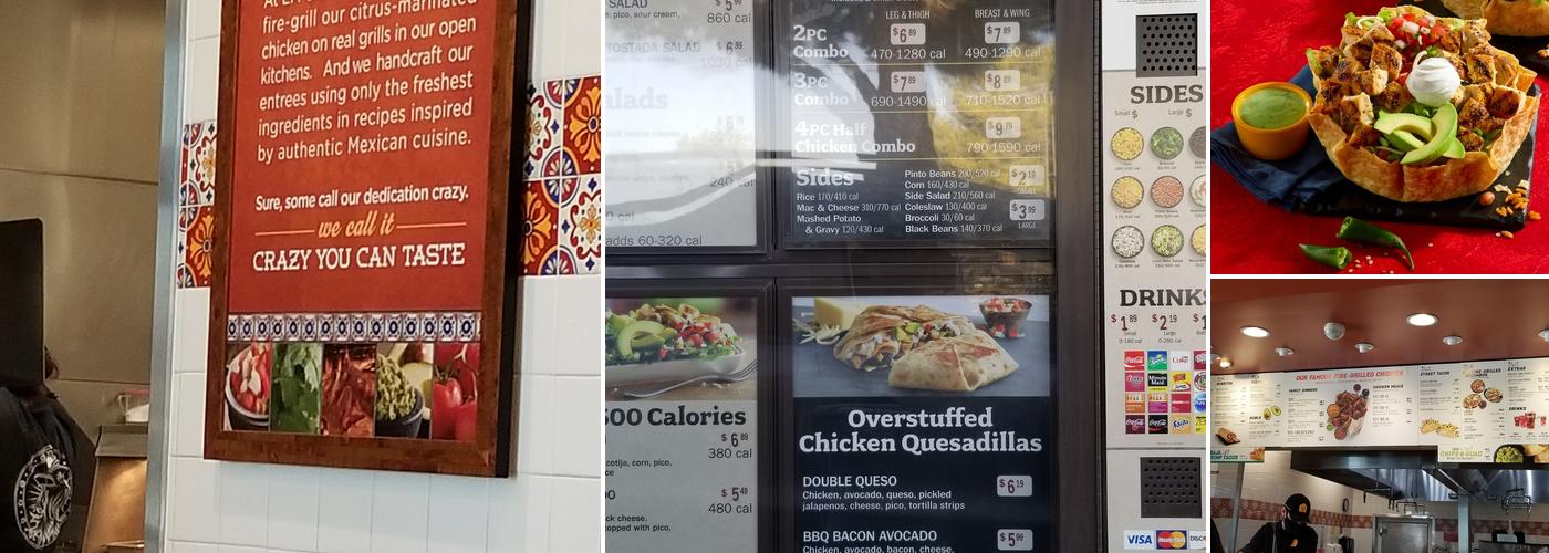 El Pollo Loco Menu