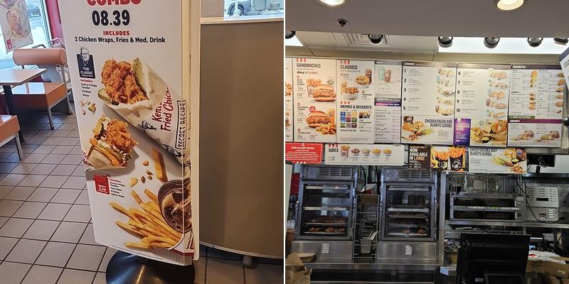 KFC Menu