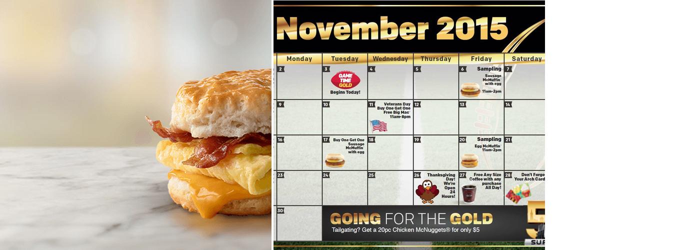 McDonald's Menu