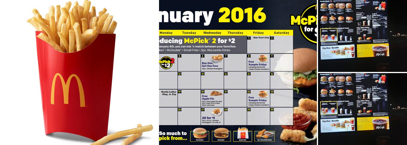 McDonald's Menu