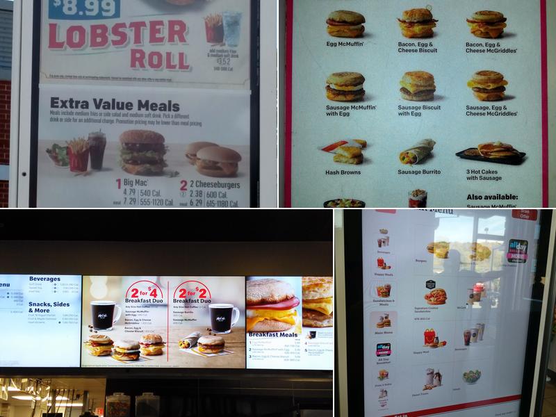 McDonald's Menu