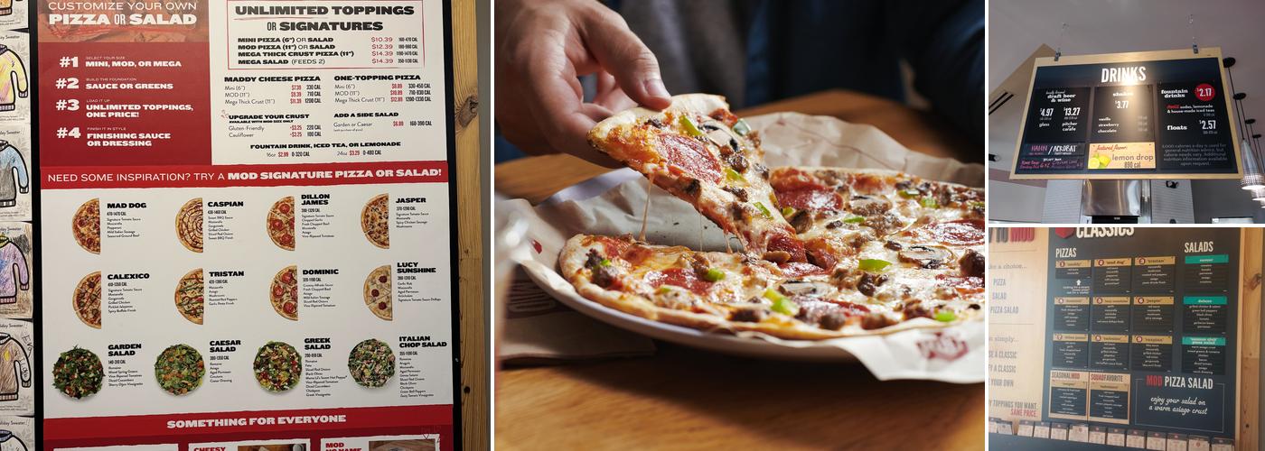MOD Pizza Menu