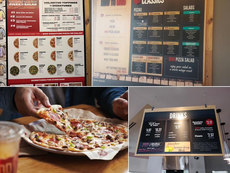 MOD Pizza Menu