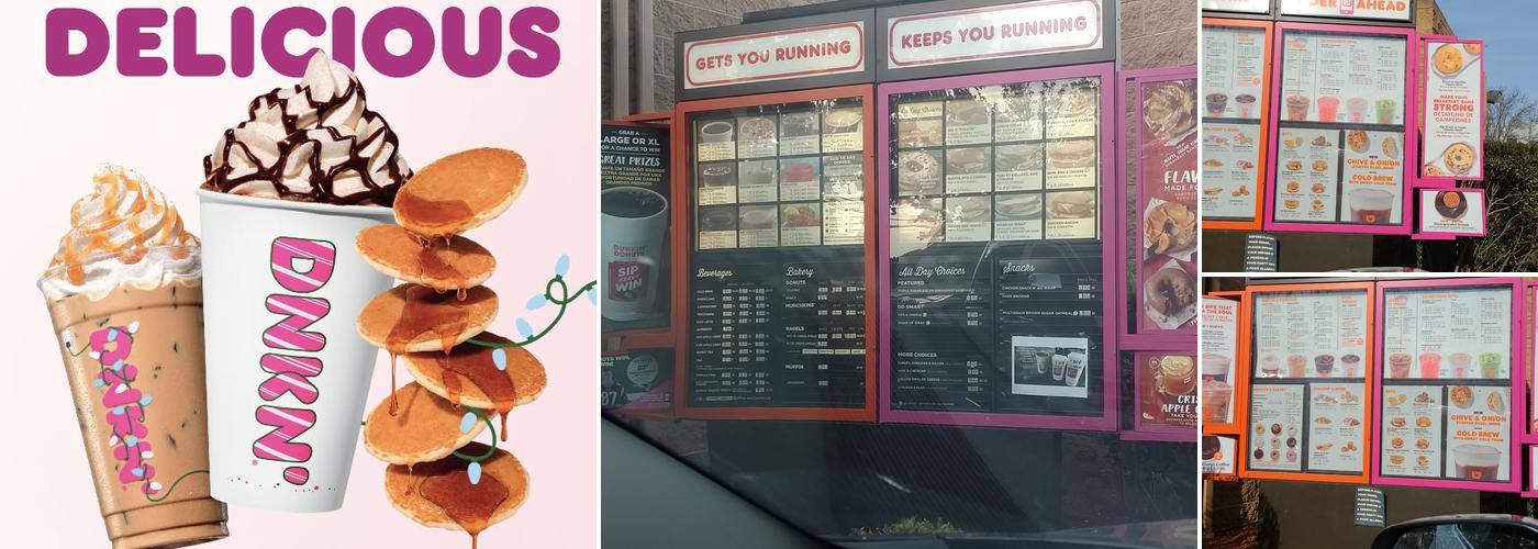 Dunkin' Menu