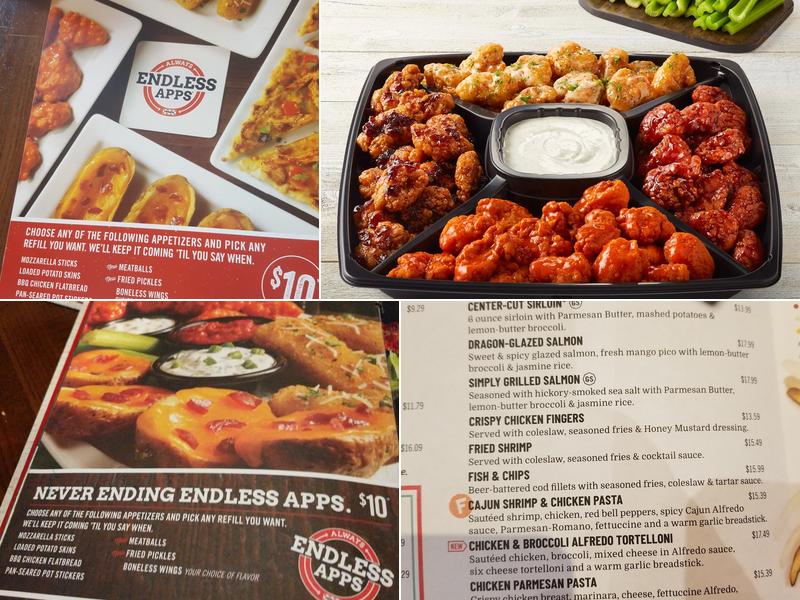 TGI Fridays Menu
